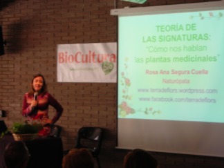 conferencia biocultura Rosa Ana Segura Cuella